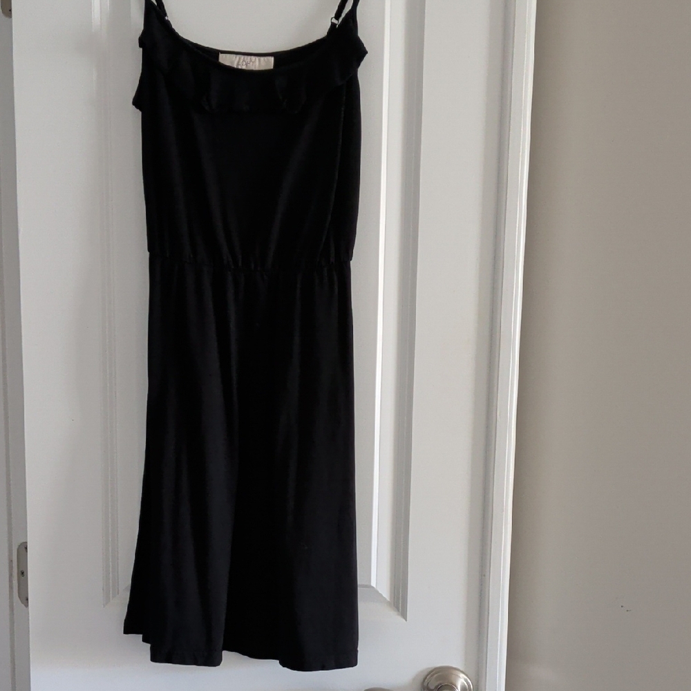 LOFT Black Sleeveless Dress